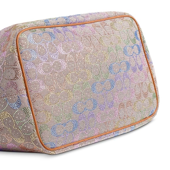 COACH
Kisslock Frame Medium Crystal Signature Jacquard Hobo Bag - Picture 6 of 12